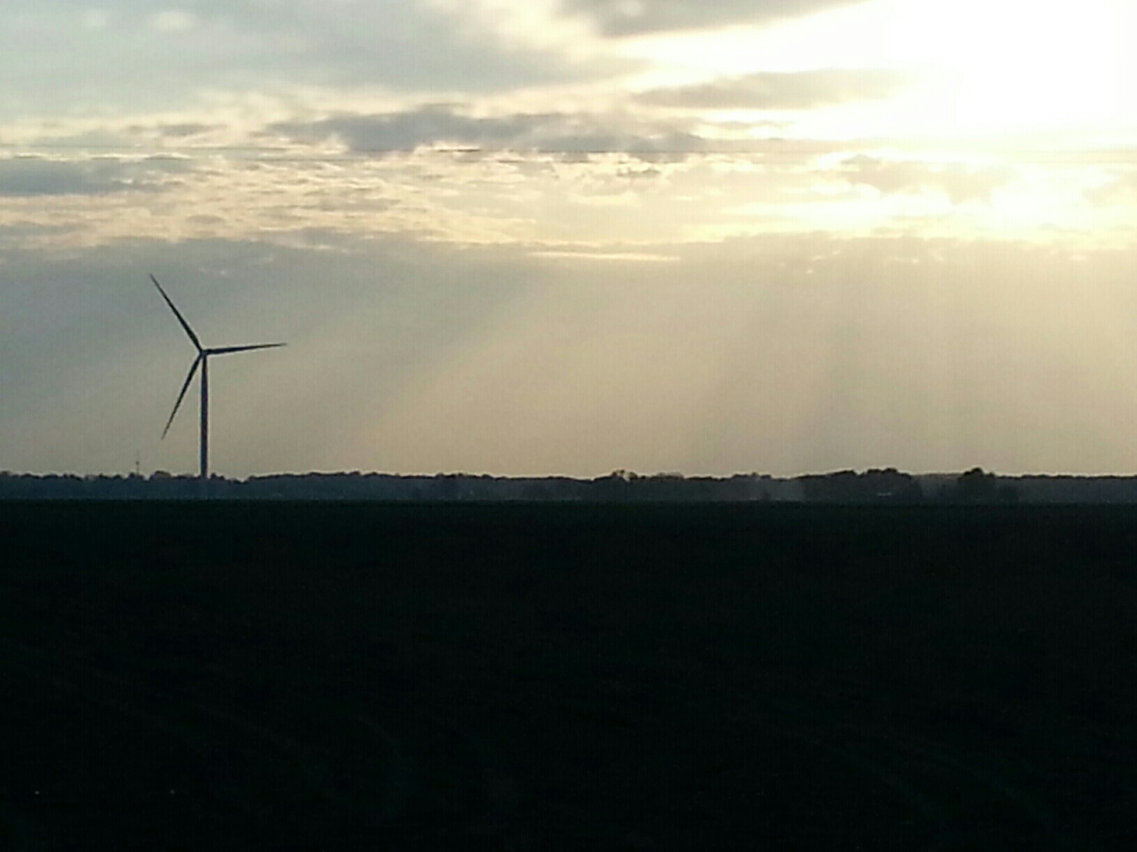 Turbine in the Emersion Townsip Field