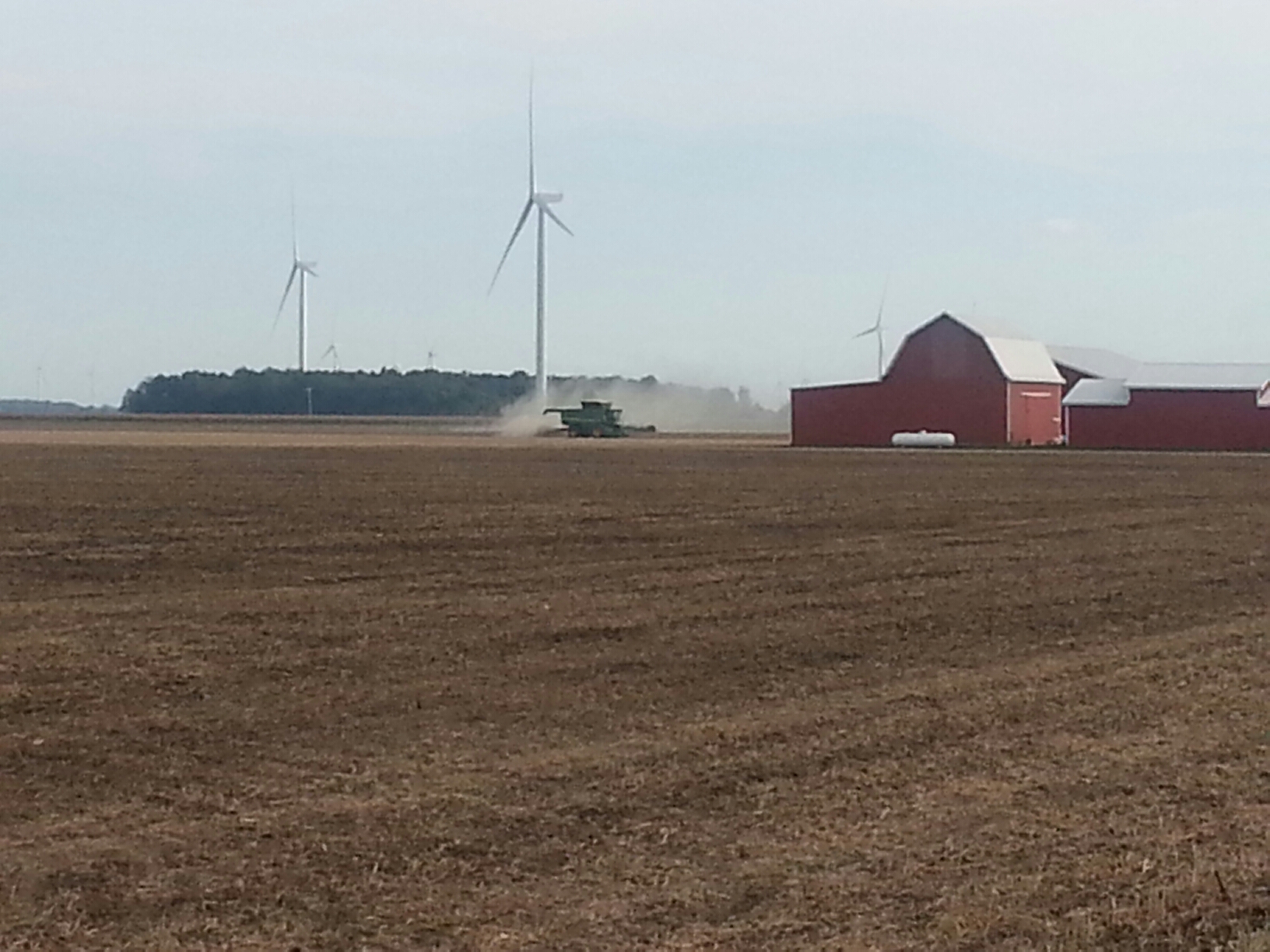 Harvest Turbine in the Field of Emersion Township